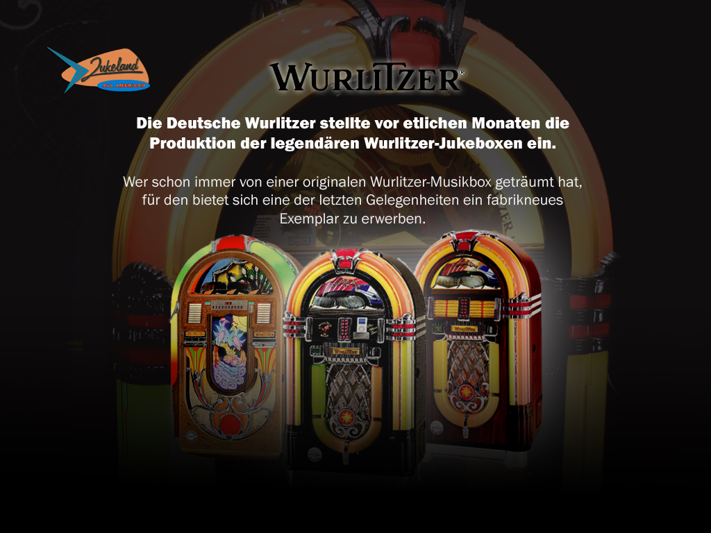 Original Wurlitzer Jukeboxes zum Verkauf